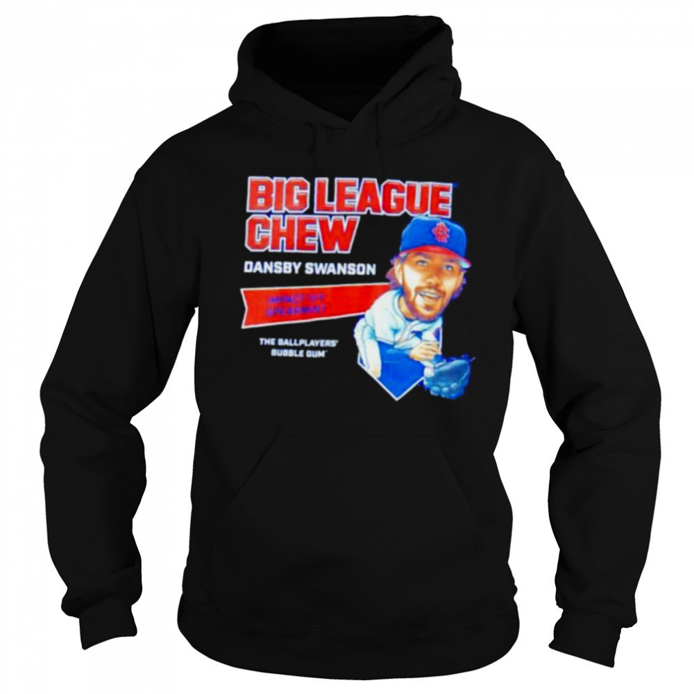 Big League Chew Dansby Swanson Impact Ivy Spearmint The Ballplayers Bubble Gum shirt Hoodie
