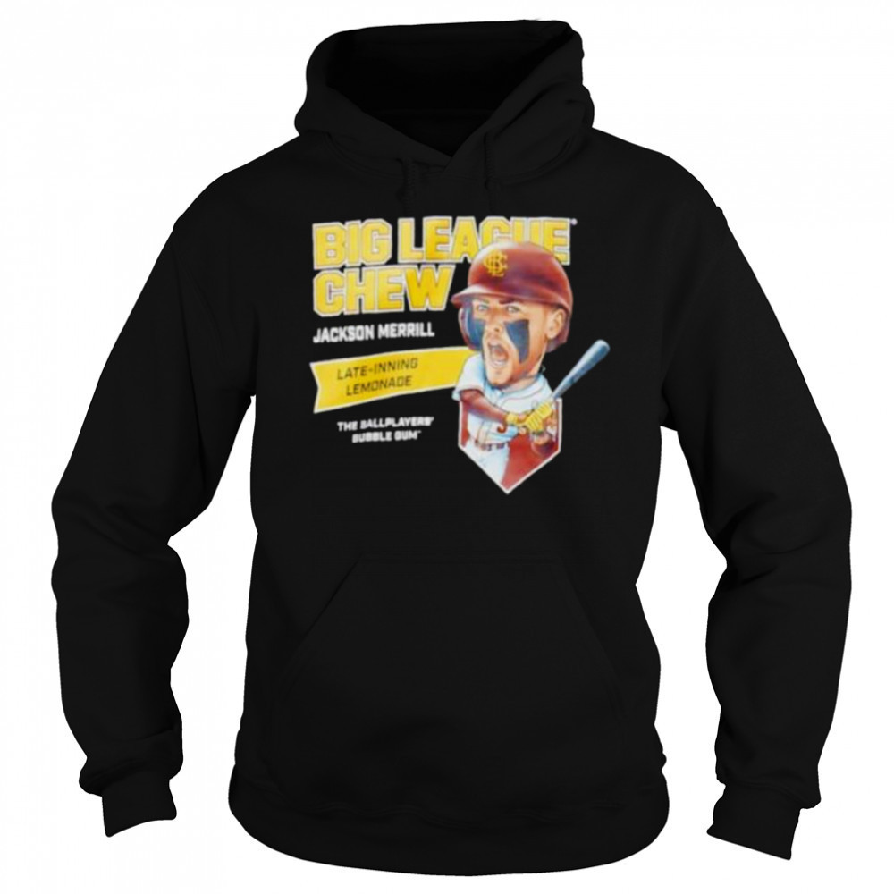 Big League Chew Jackson Merrill Late inning Lemonade The Ballplayers Bubble Gum shirt Hoodie