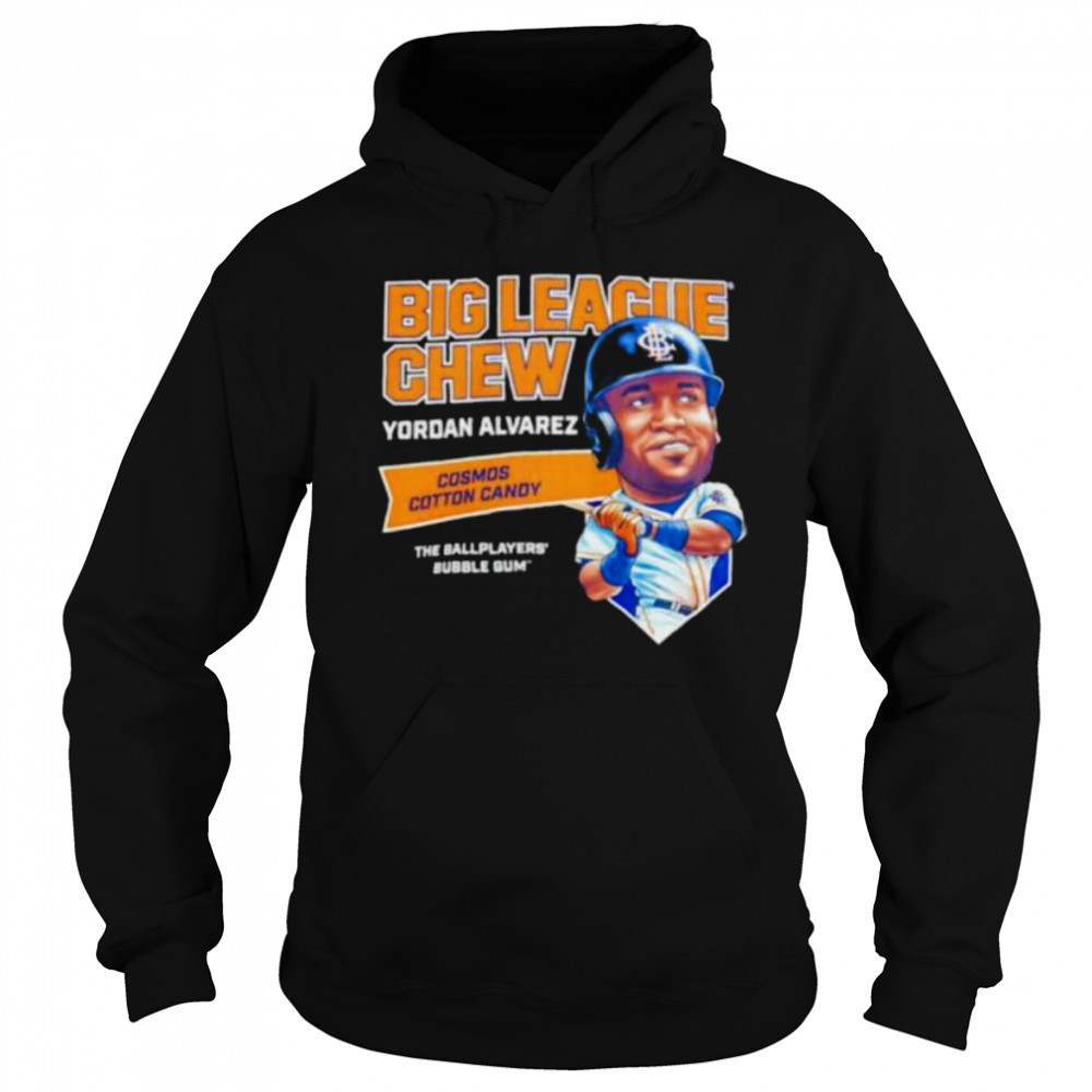 Big League Chew Yordan Alvarez Cosmos Cotton Candy The Ballplayers Bubble Gum shirt Hoodie