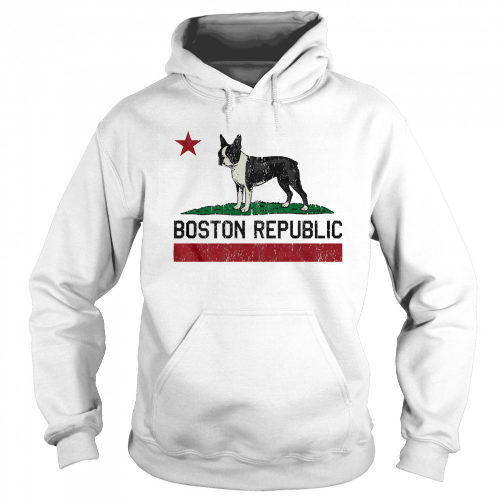 Boston Republic Terrier shirt Hoodie