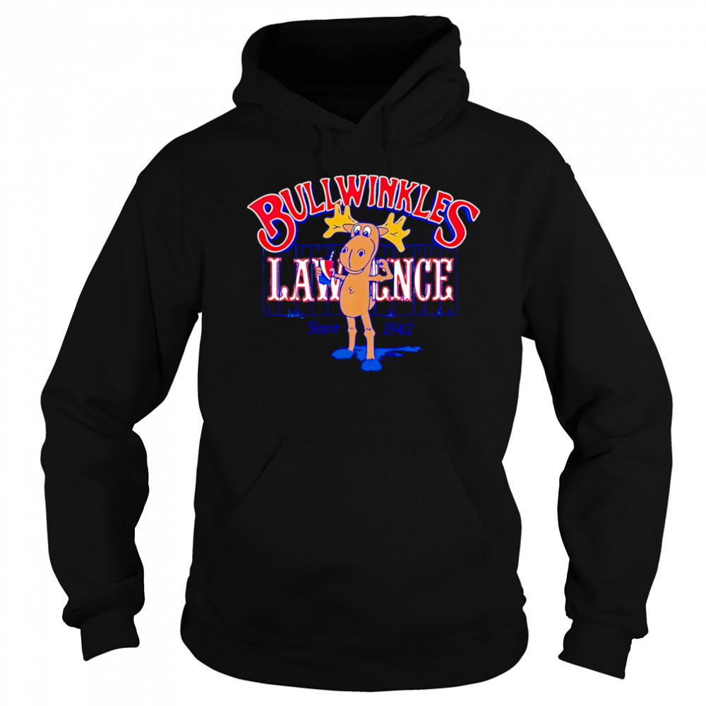 Bullwinkles Lawrence mascot cartoon shirt Hoodie