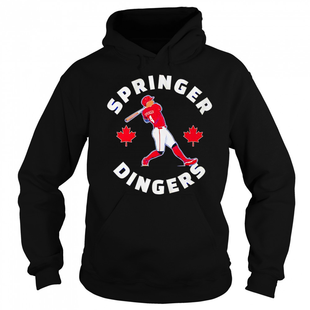 Canada Day Dingers George Springer shirt Hoodie