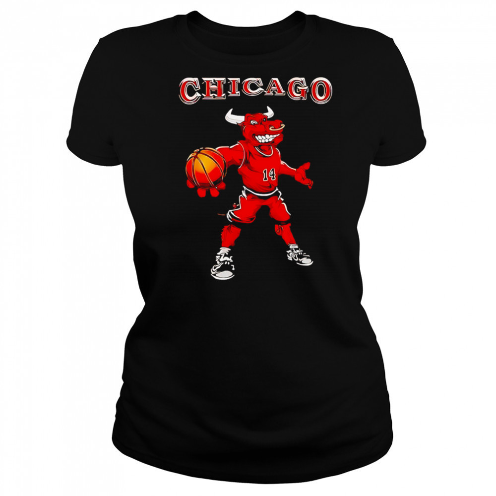 Chicago Benny the Bull mascot 14 shirt Women's T-shirt