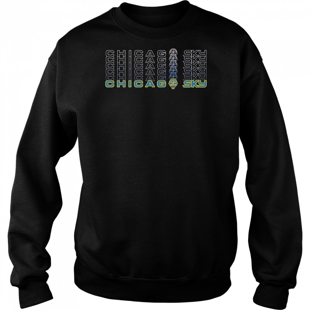 Chicago Sky Repeat T-Shirt Sweatshirt