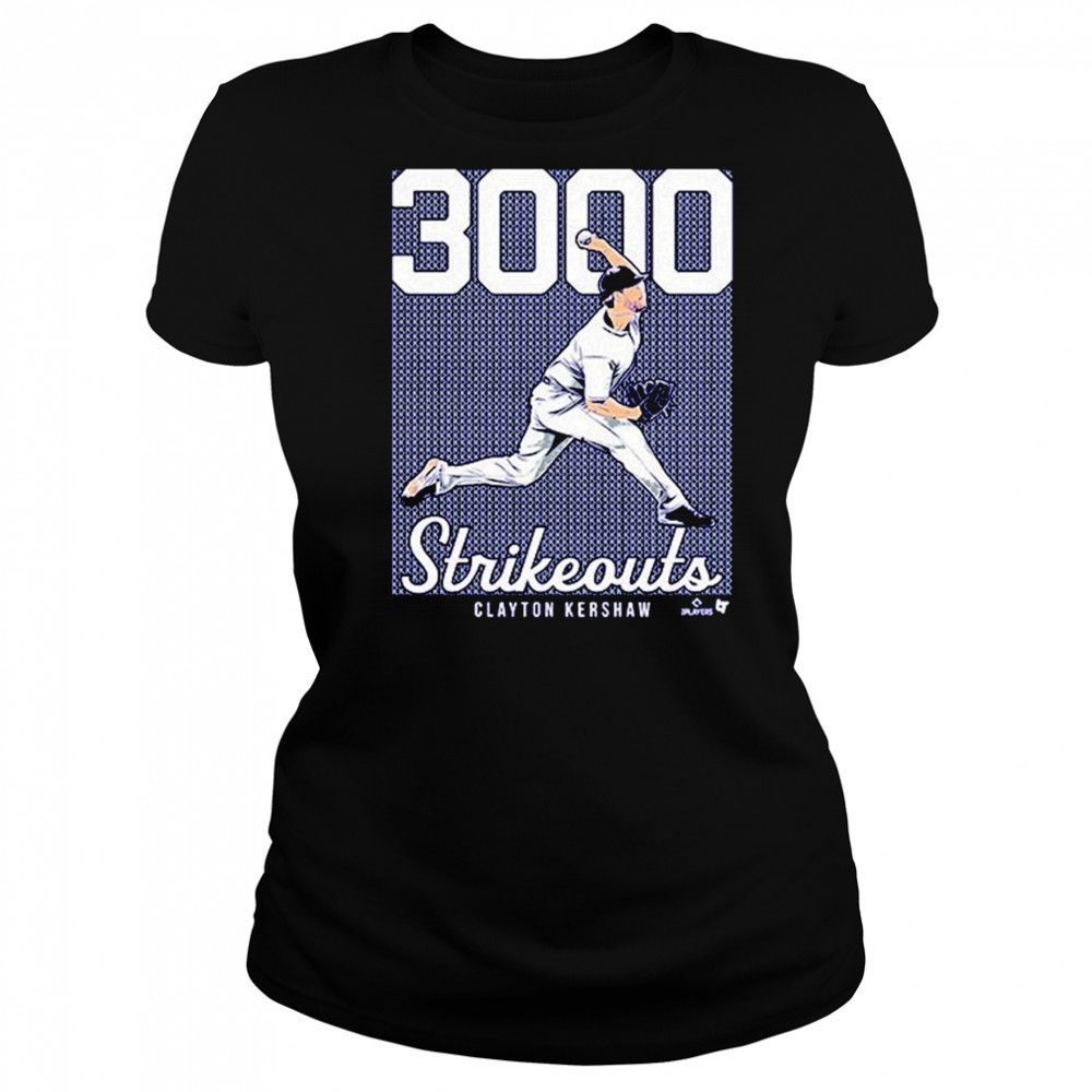 Clayton Kershaw 3,000 Strikeouts T-shirt Women's T-shirt