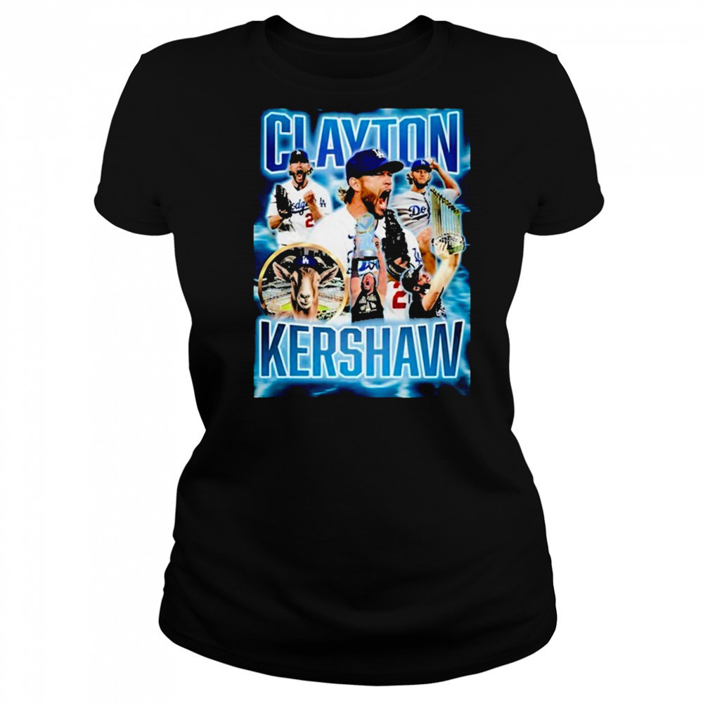 Clayton Kershaw The Goat Blk T-shirt Women's T-shirt
