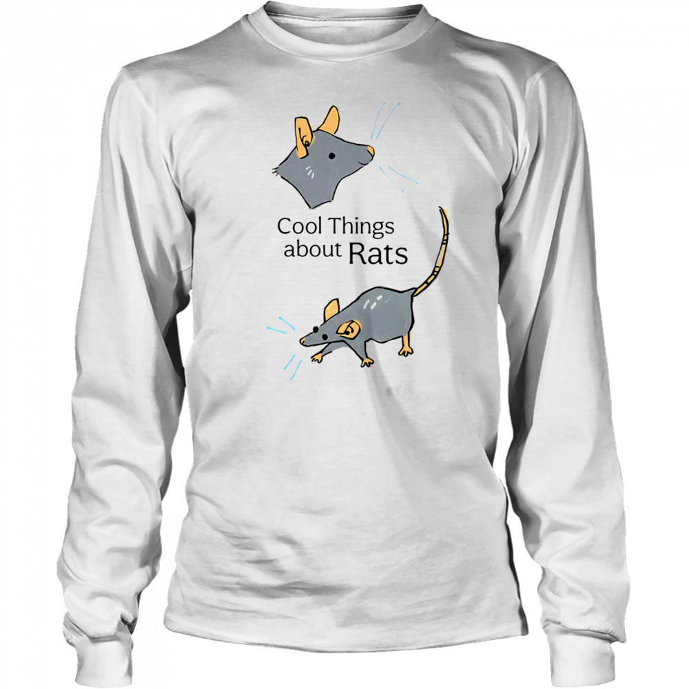 Cool things about Rats shirt Long Sleeved