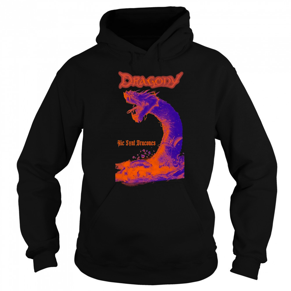 Dragony Hic Svnt Dracones T-shirt Hoodie