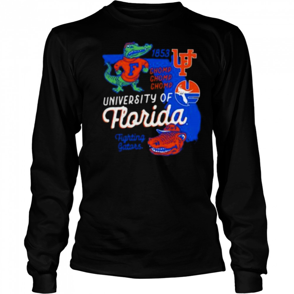 Florida Gators Chomp Chomp Chomp 1853 shirt Long Sleeved
