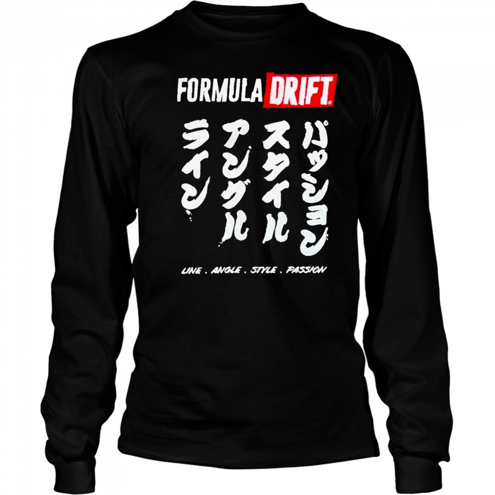 Formula Drift Line Angel Style Passion T-shirt Long Sleeved