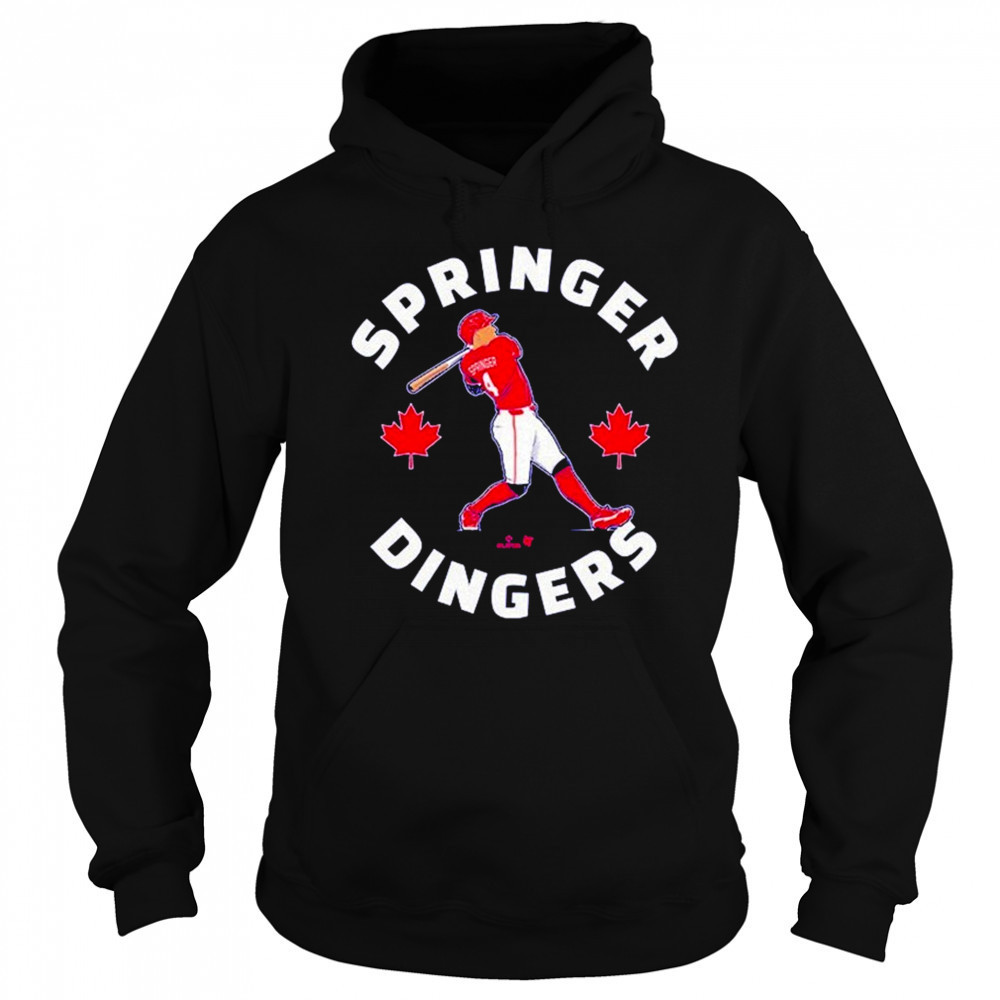 George Springer Canada Day Dingers T-shirt Hoodie