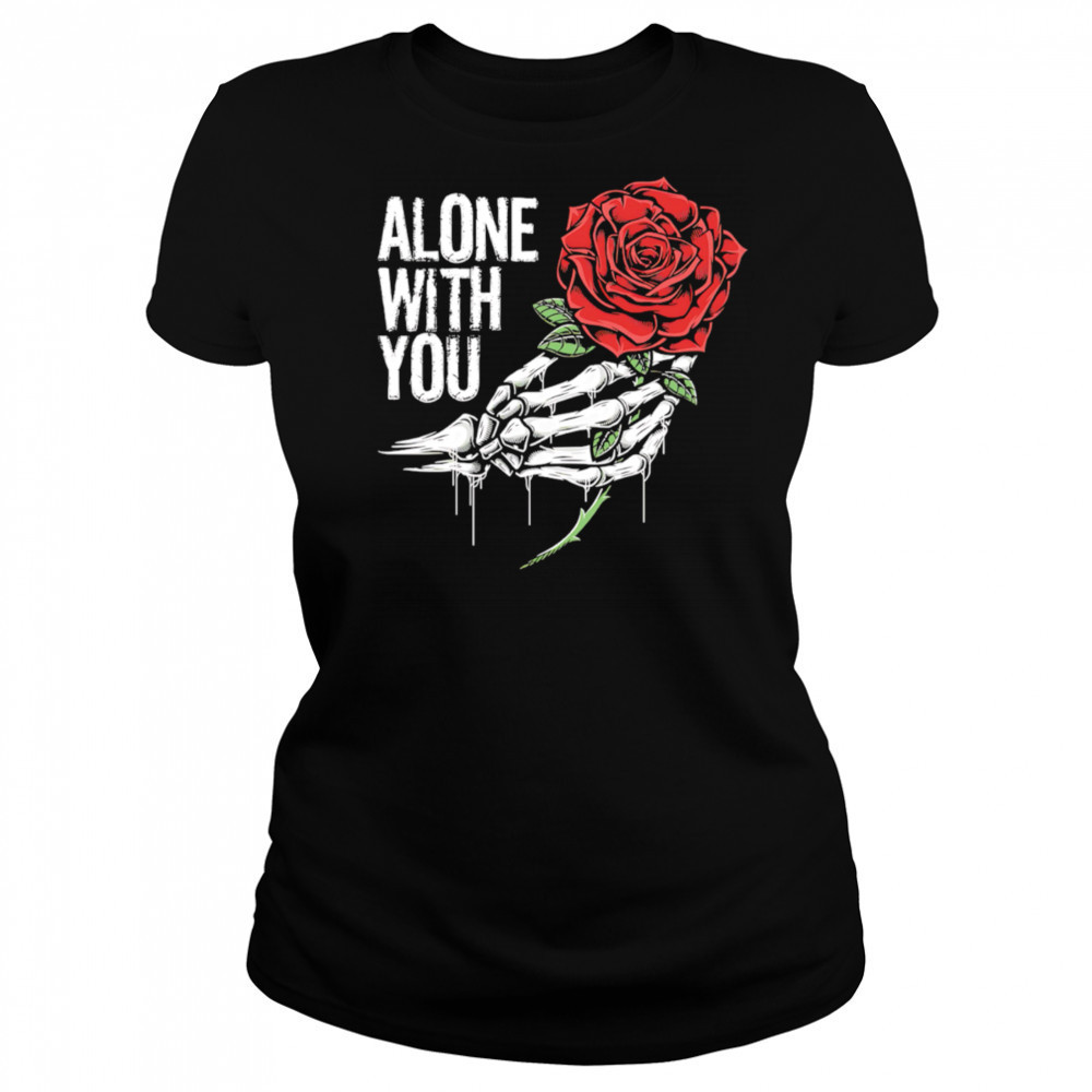 Hand roses alone with you retro shirt Women's T-shirt
