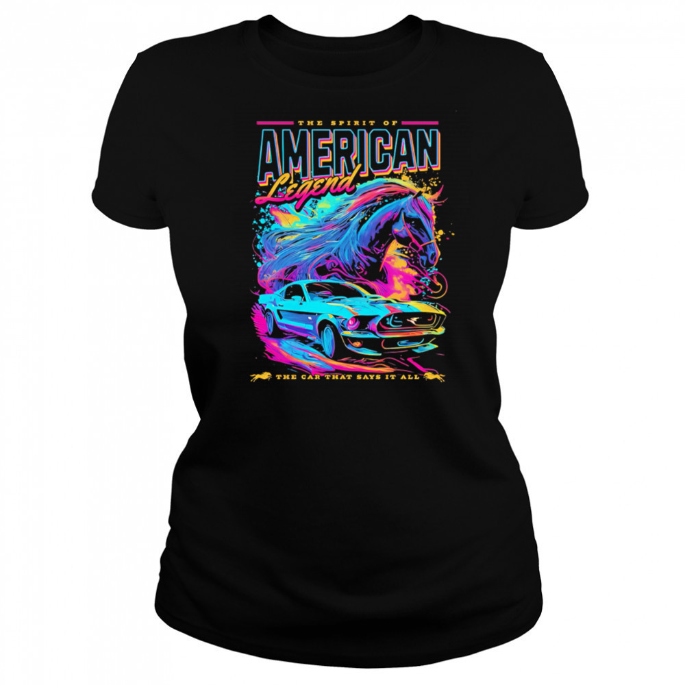 He Spirit Of American Legend the car that says it all shirt Women's T-shirt