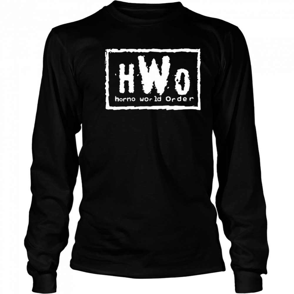 Hwo Horno World Order T-shirt Long Sleeved