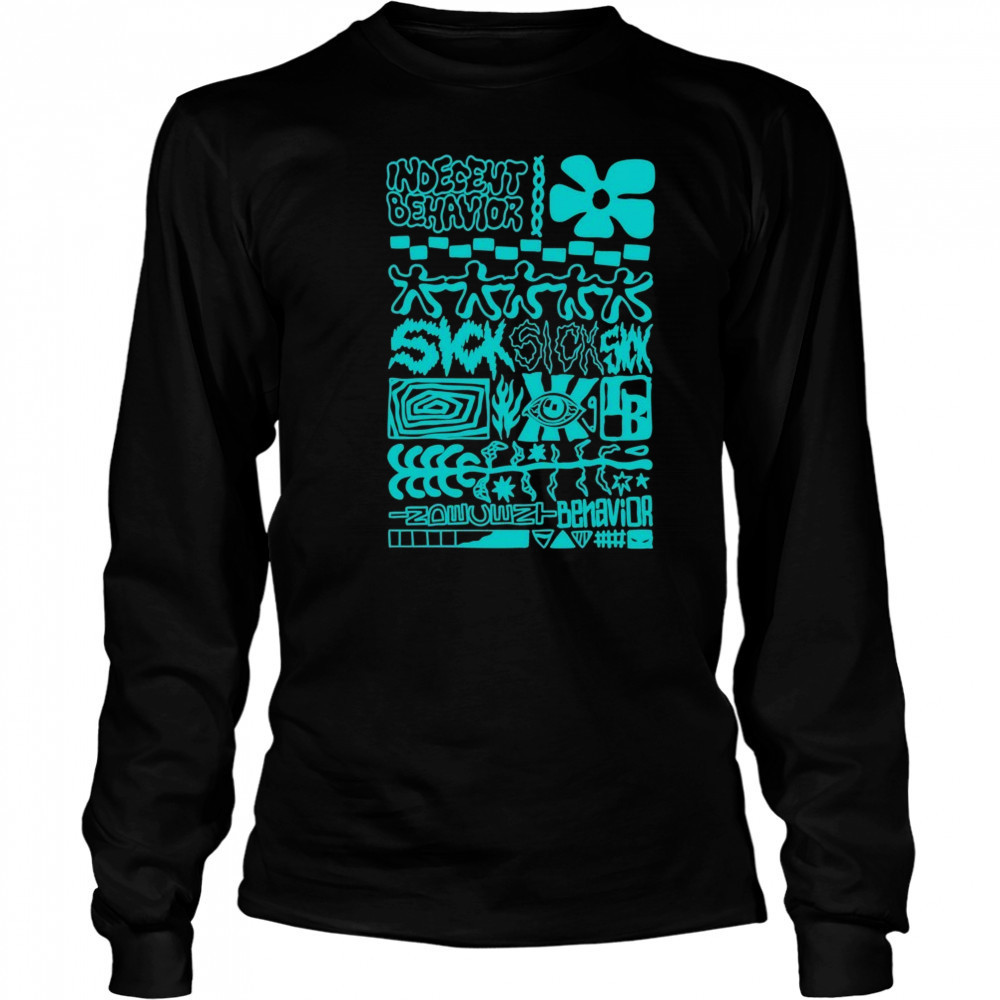Indecent Behavior Weirdness T-shirt Long Sleeved