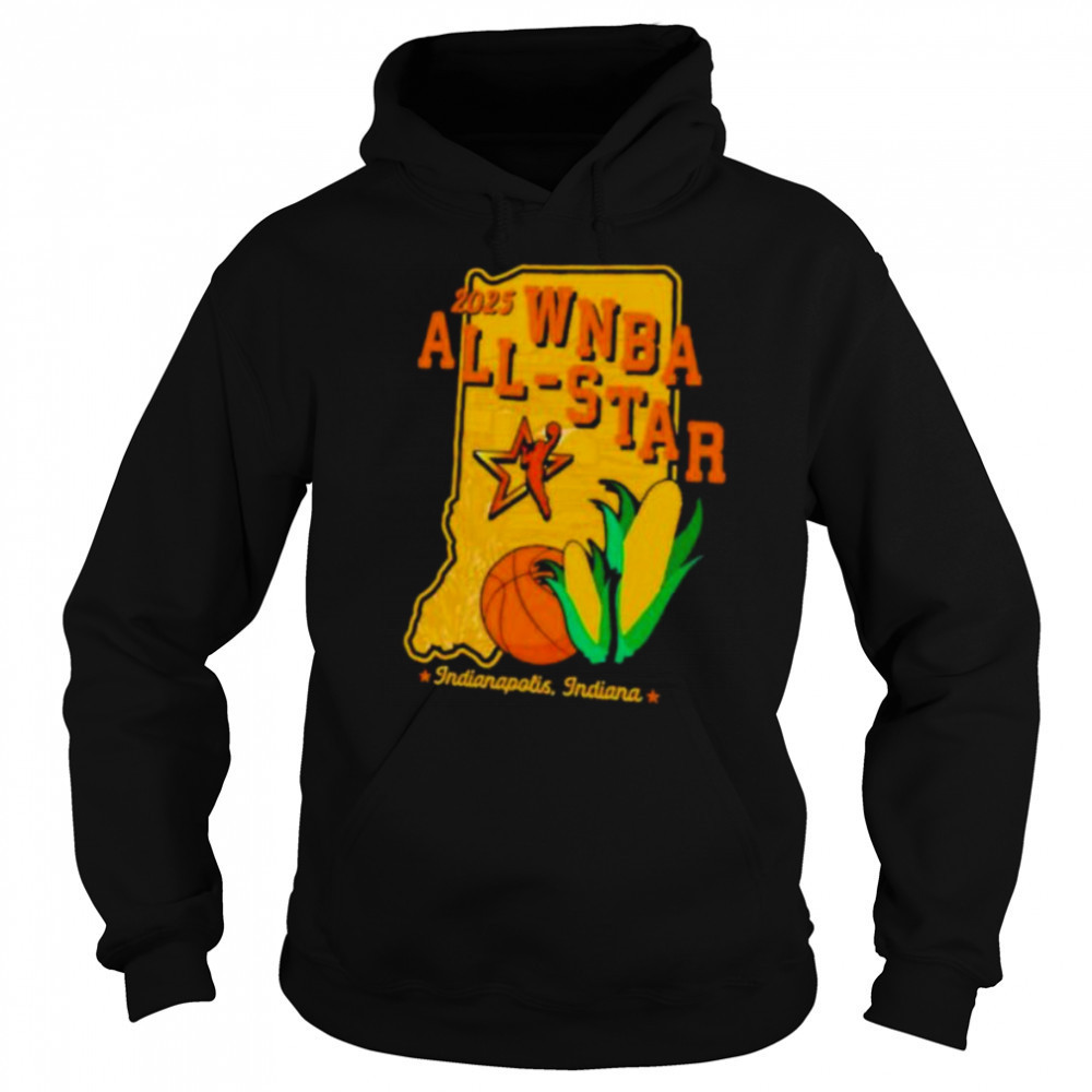 Indiana Fever 2025 WNBA 2025 WNBA All Star Game Hometown shirt Hoodie