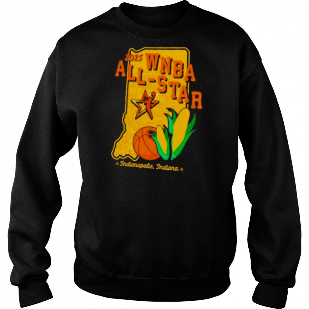 Indiana Fever 2025 WNBA 2025 WNBA All Star Game Hometown shirt Sweatshirt