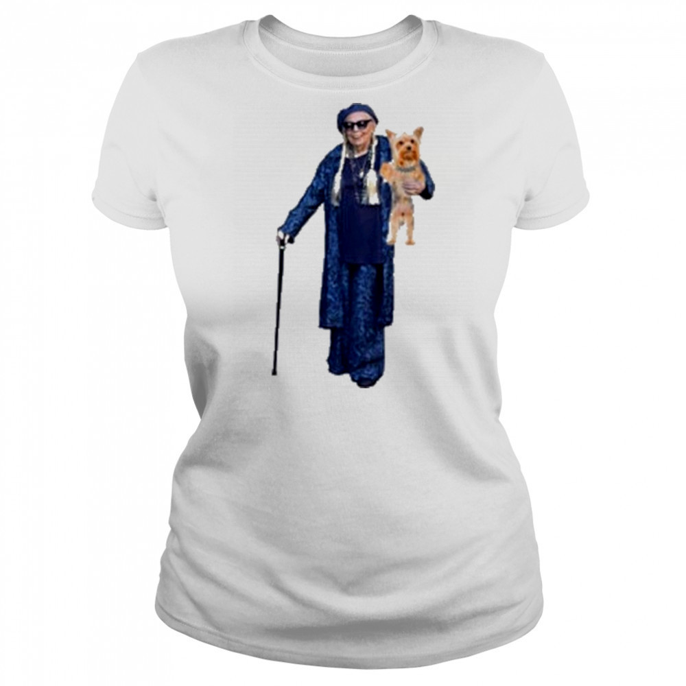 Joni Mitchell And Yorkshire Terrier T-Shirt Women's T-shirt