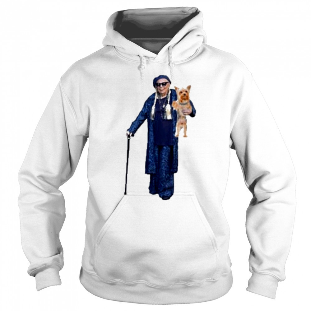 Joni Mitchell And Yorkshire Terrier T-Shirt Hoodie