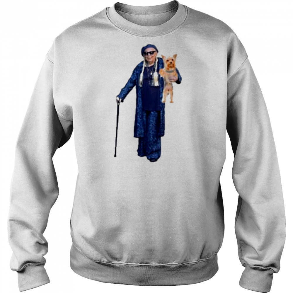 Joni Mitchell And Yorkshire Terrier T-Shirt Sweatshirt