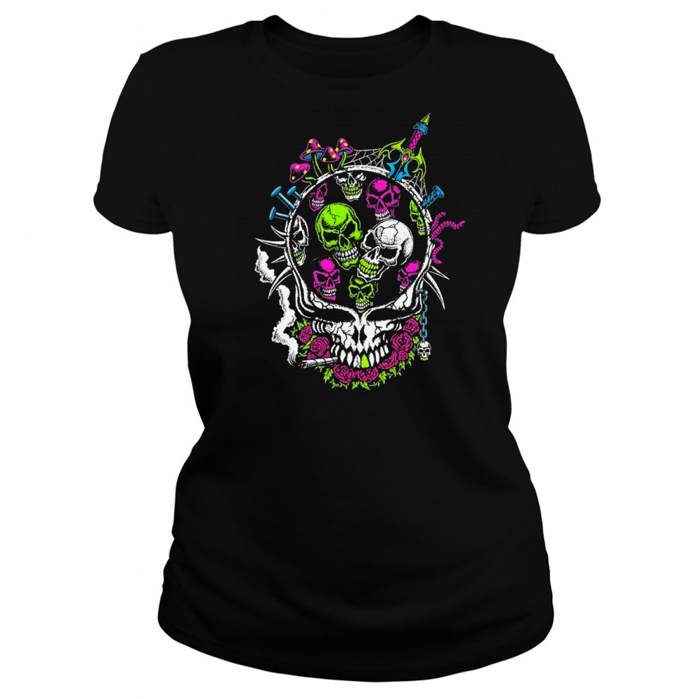 Josh Freydkis Skeleton Factory Skull T-shirt Women's T-shirt
