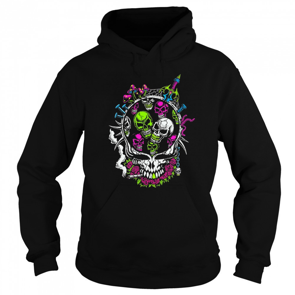 Josh Freydkis Skeleton Factory Skull T-shirt Hoodie