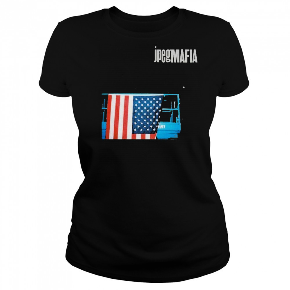 Jpegmafia Protect The Cross American Flag T-shirt Women's T-shirt