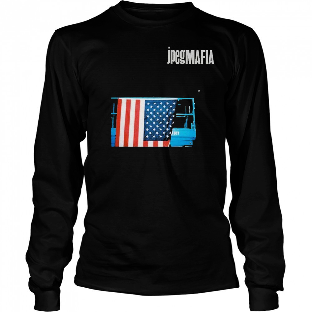 Jpegmafia Protect The Cross American Flag T-shirt Long Sleeved
