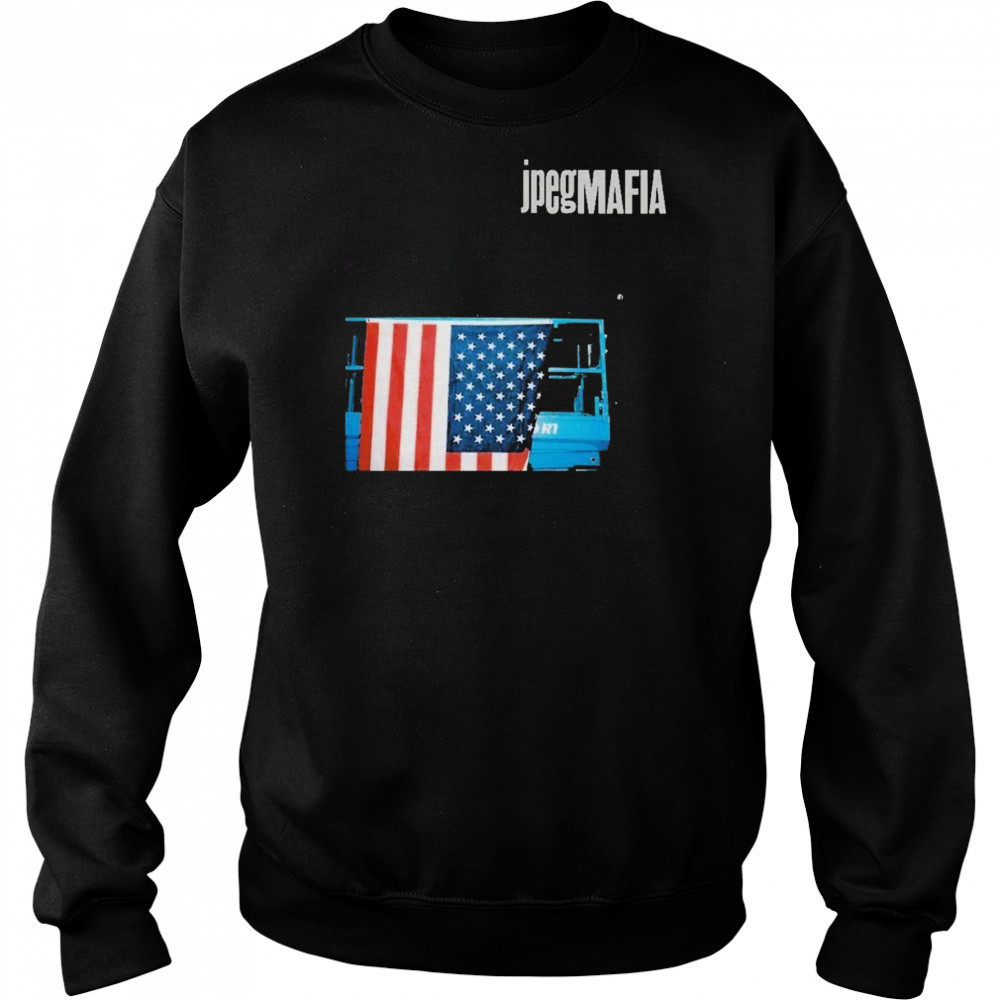 Jpegmafia Protect The Cross American Flag T-shirt Sweatshirt