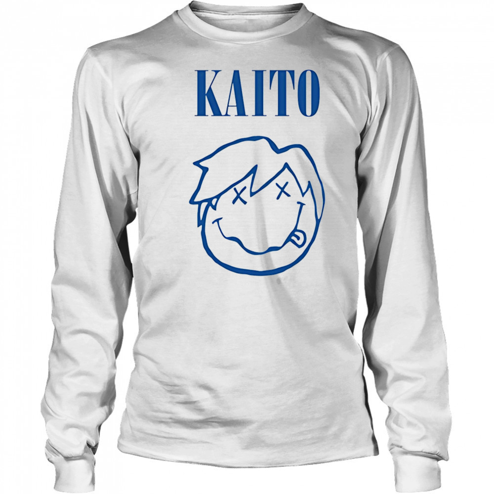 Kaito smile shirt Long Sleeved
