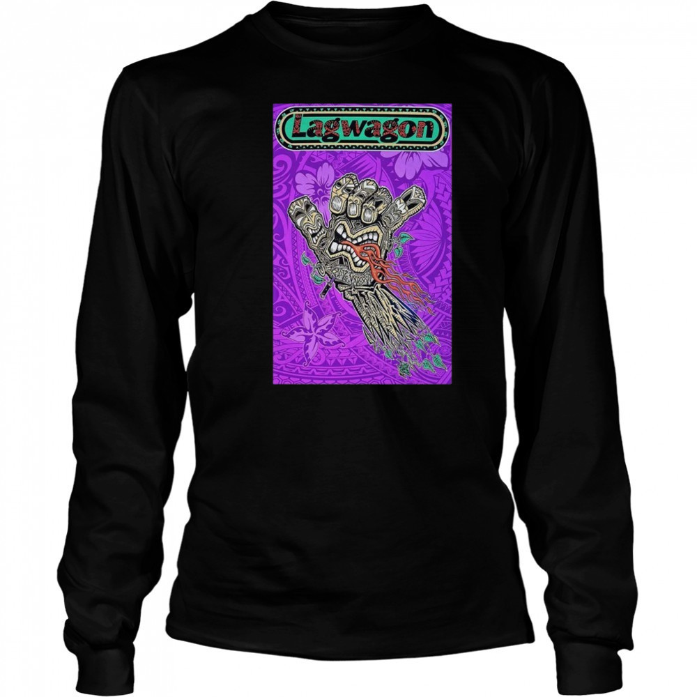 Lagwagon European Summer Tour 2025 Hand T-Shirt Long Sleeved