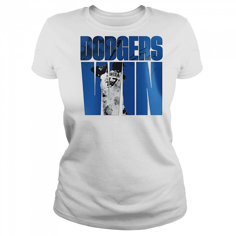Los Angeles Dodgers Win shirt Women's T-shirt