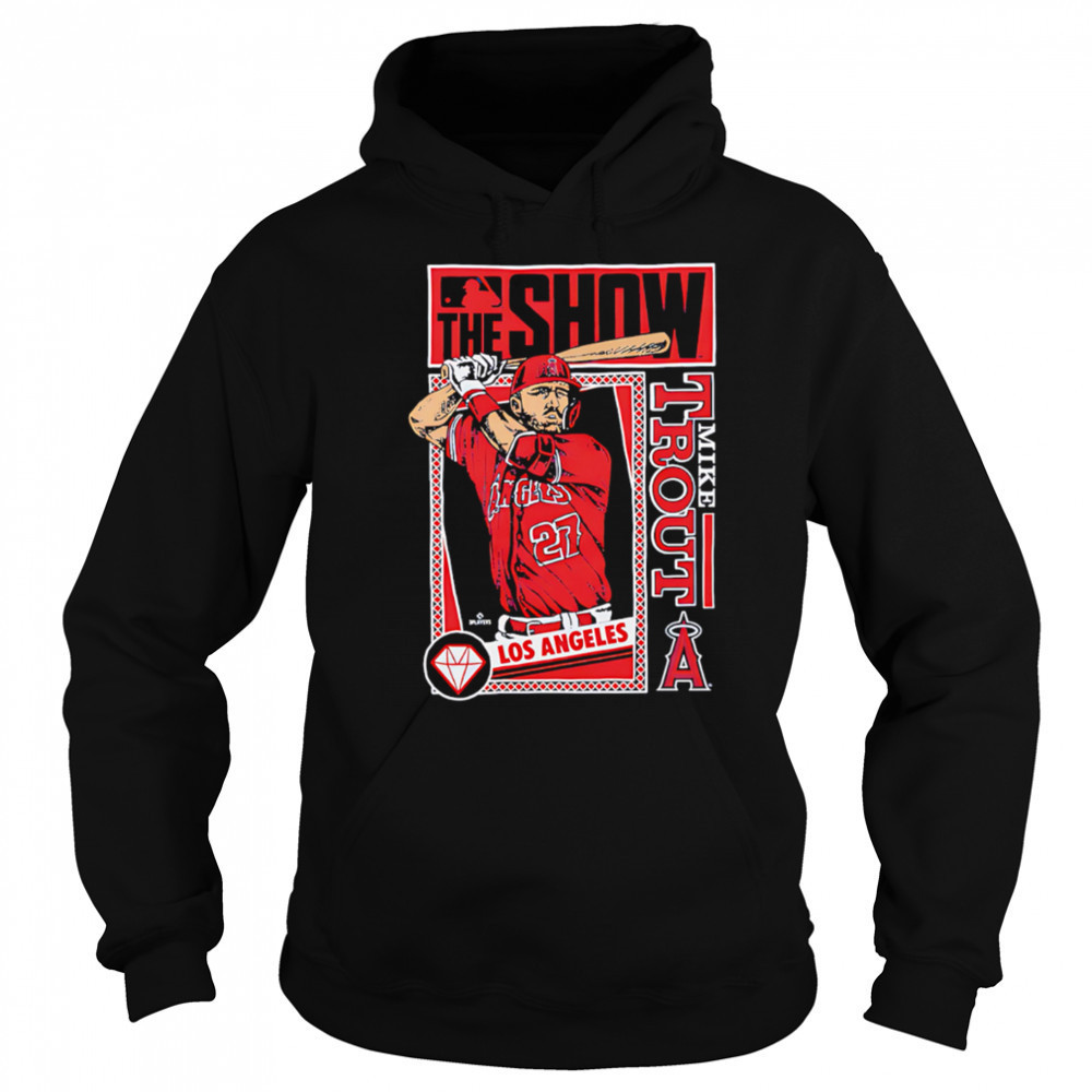 MLB The Show Angels Mike Trout shirt Hoodie