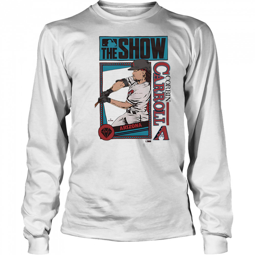 MLB The Show Diamondbacks Corbin Carroll shirt Long Sleeved