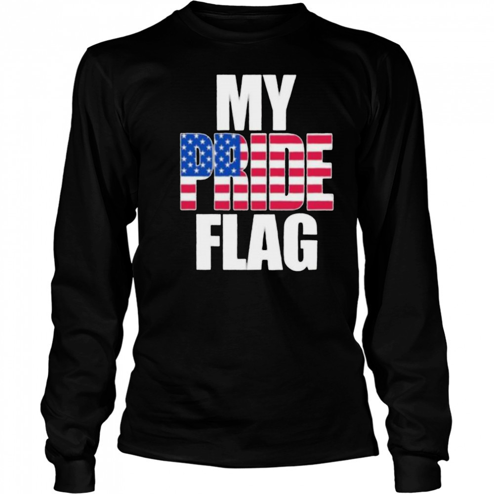 My pride flag shirt Long Sleeved