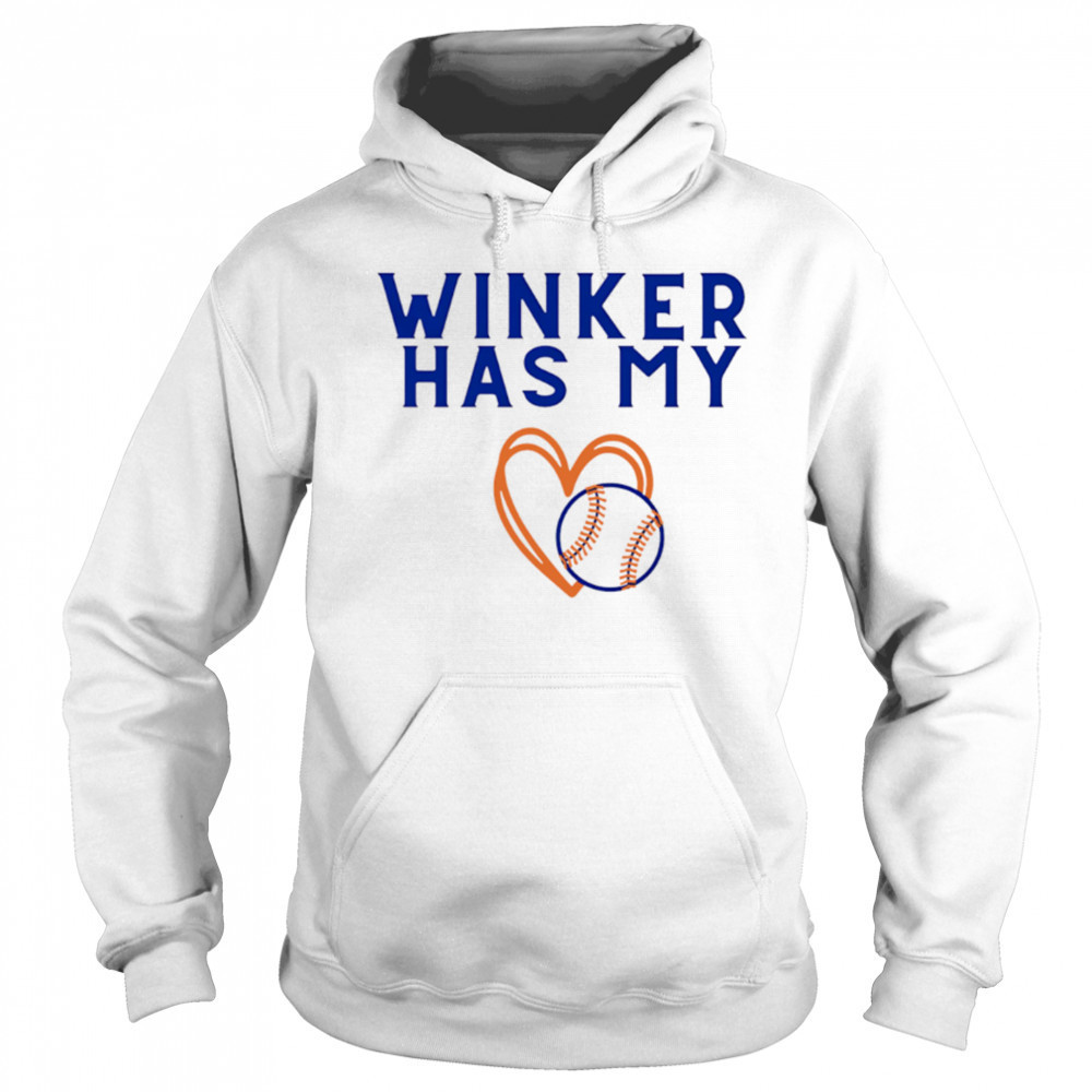 New York Mets Winker Has My Heart shirt Hoodie