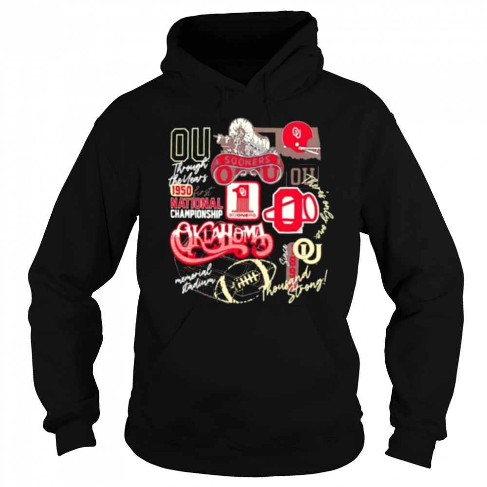 Oklahoma Sooners 1950 first National Championship thousand strong shirt Hoodie
