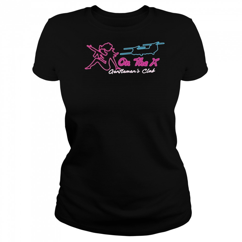 On The X Gentlemen’s Club T-shirt Women's T-shirt