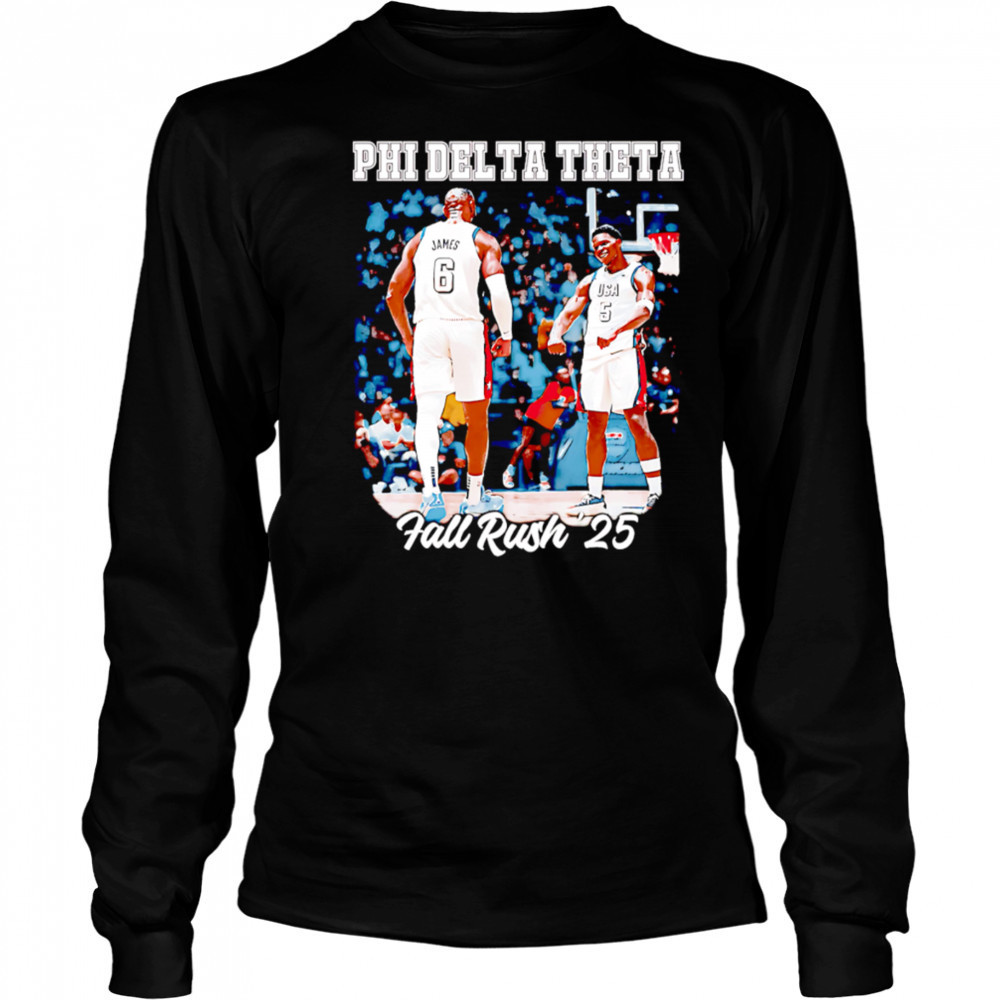 Phi Delta Theta Fall Rush ’25 shirt Long Sleeved