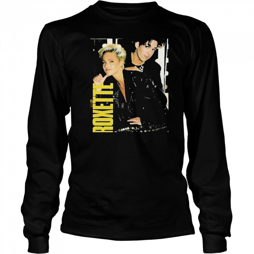 Pop Group Roxette T-shirt Long Sleeved