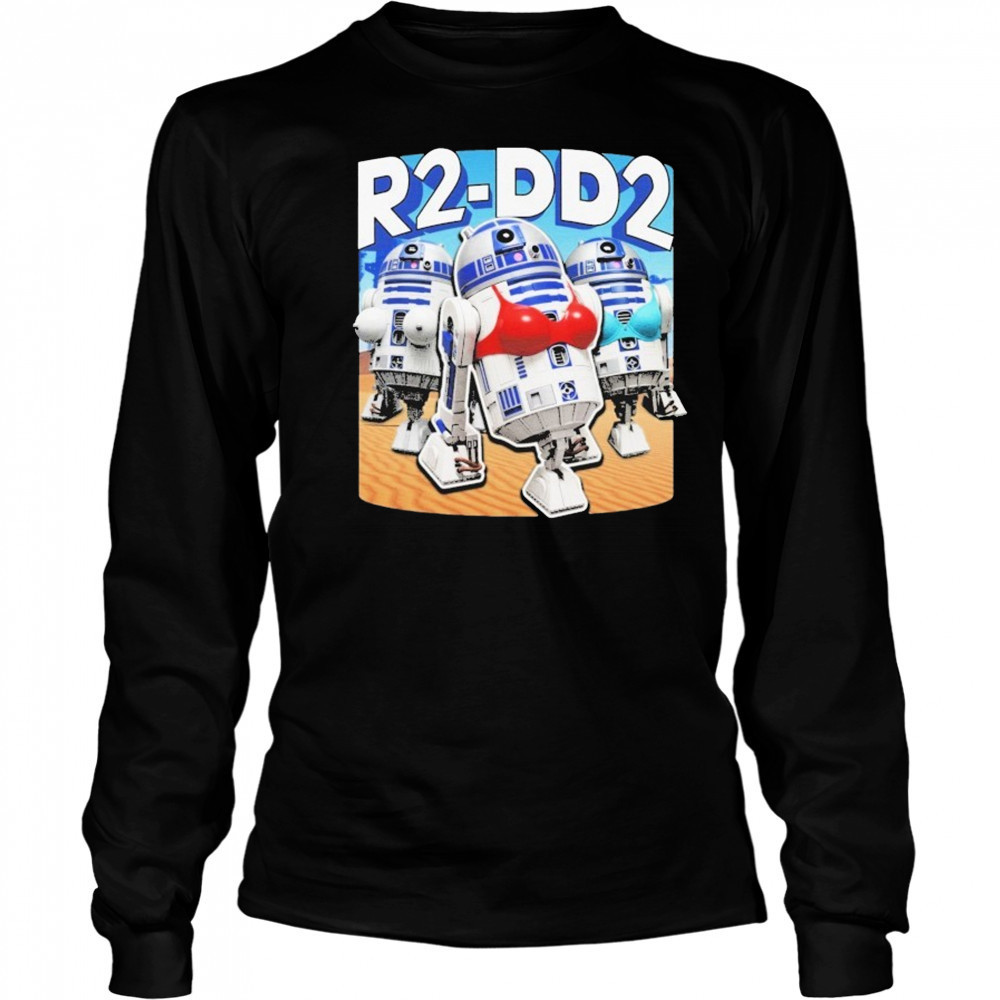 R20-DD2 Star Wars T-shirt Long Sleeved