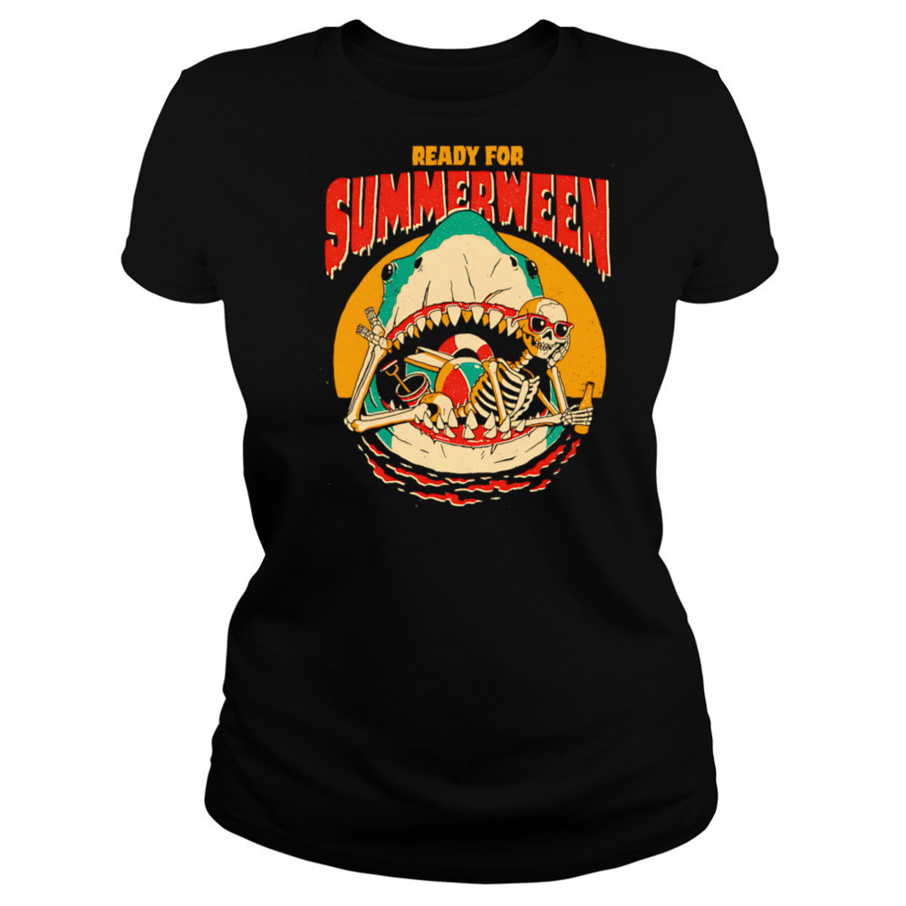 Ready for Summerween shark shirt Women's T-shirt