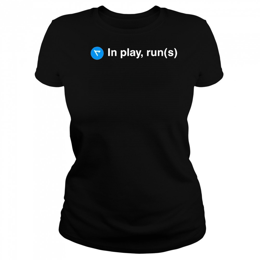 Real Sports In Play Runs T-shirt Women's T-shirt