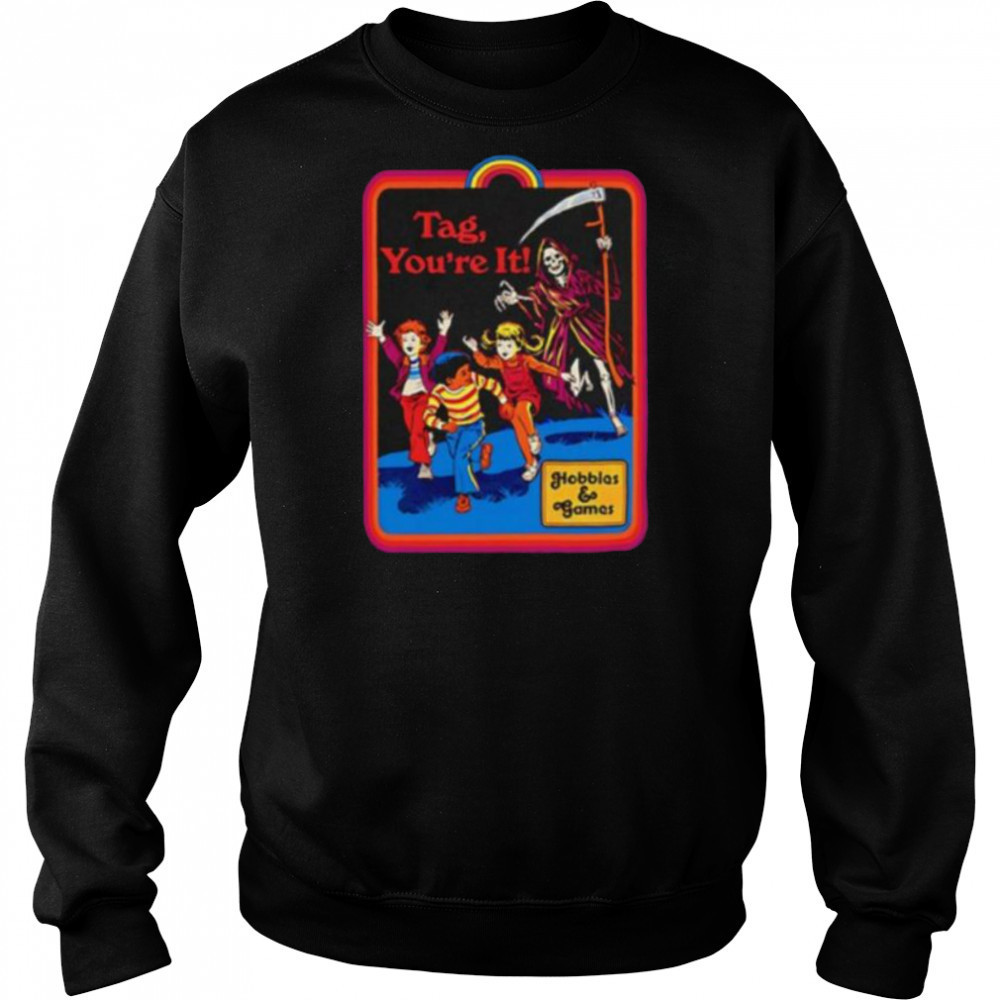 Rhea Ripley tag you’re it hobbies and games shirt Sweatshirt