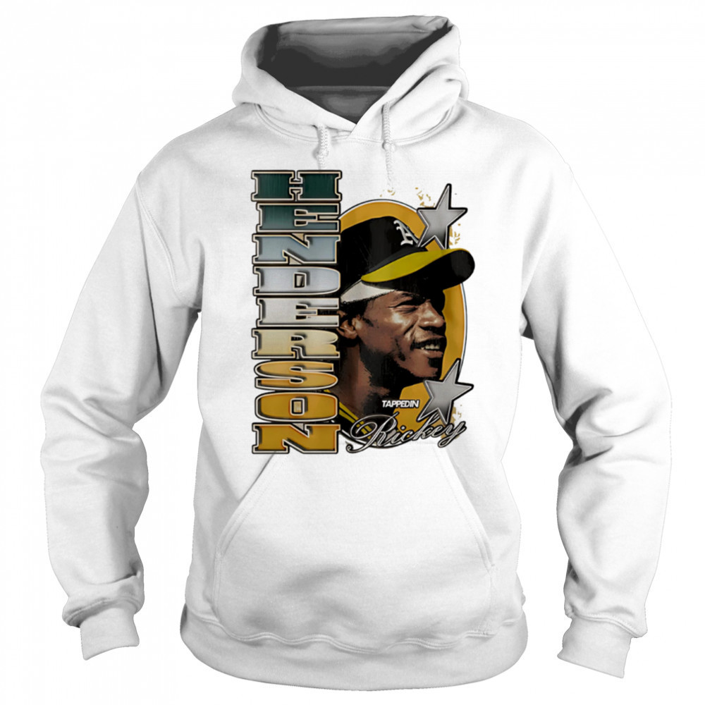 Rickey Henderson Athletics vintage 90s shirt Hoodie