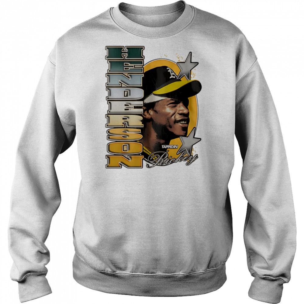 Rickey Henderson Athletics vintage 90s shirt Sweatshirt