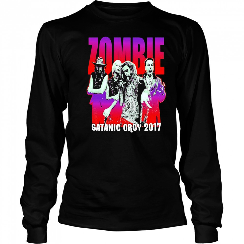 Rob Zombie Dreads Dateback 2017 T-shirt Long Sleeved