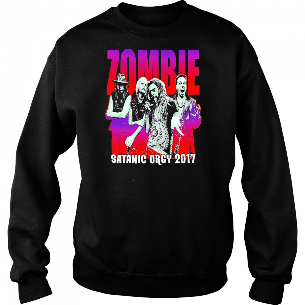 Rob Zombie Dreads Dateback 2017 T-shirt Sweatshirt