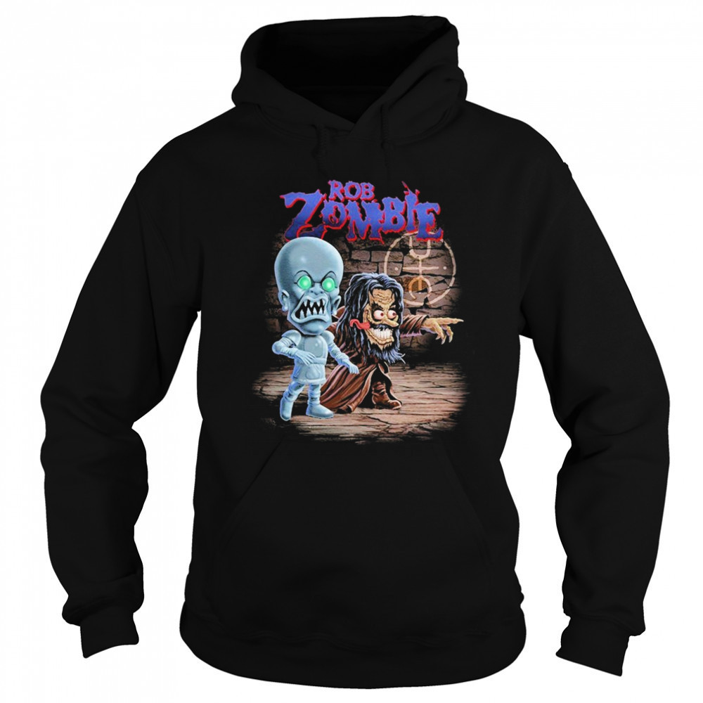 Rob Zombie Rob And Robot T-shirt Hoodie