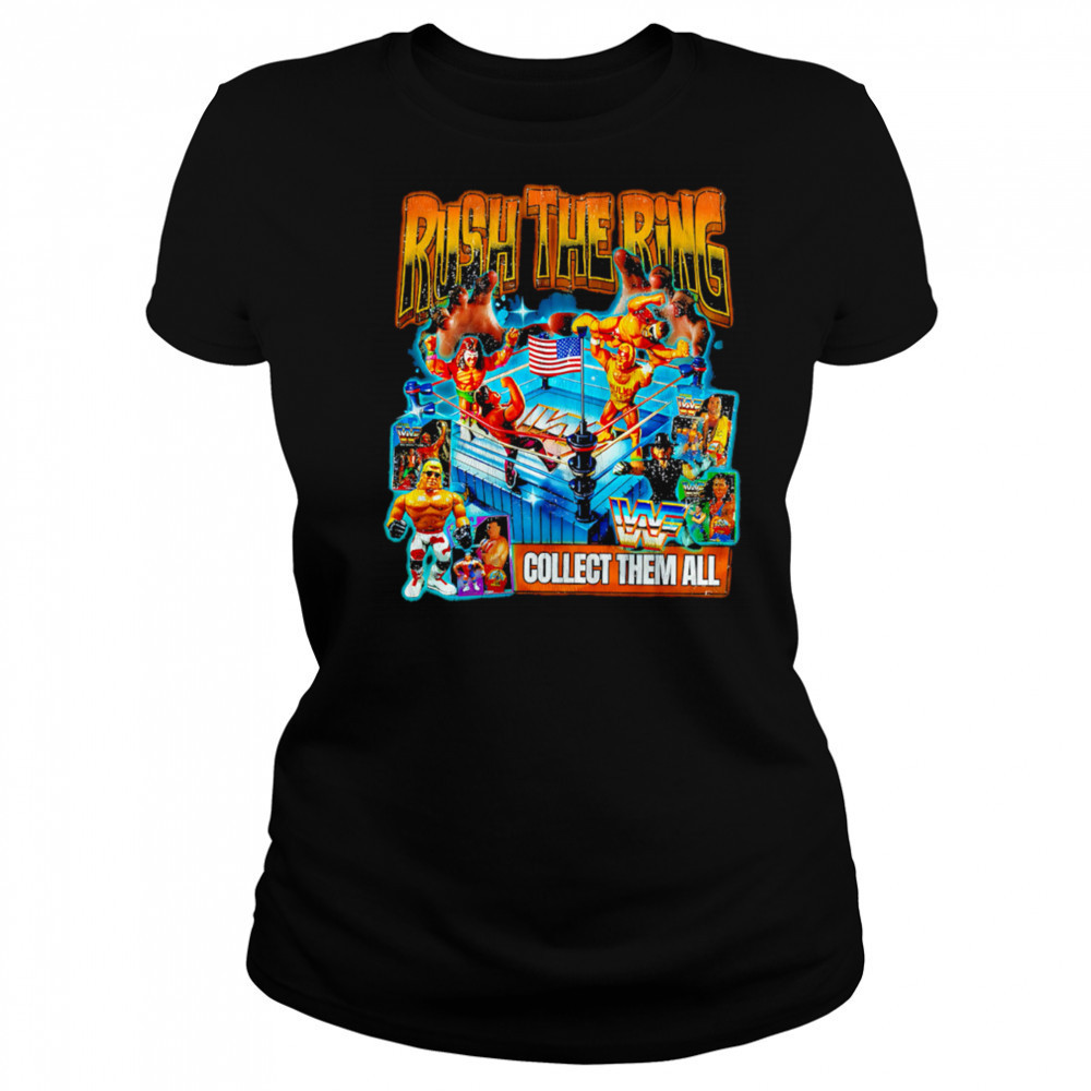 Rush To The Ring Collect Them All vintage shirt Women's T-shirt